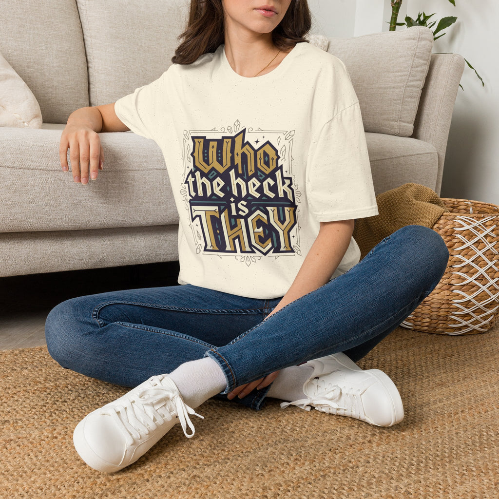 Who the Heck T-Shirt — Funny Vintage Gothic Graphic Tee