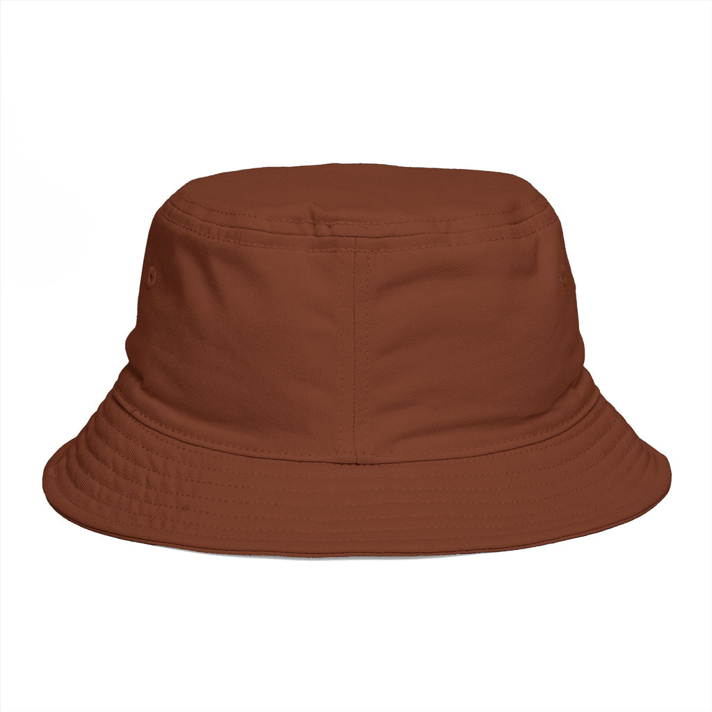 FSB Cross Bucket Hat — Brown Embroidered Faith Logo