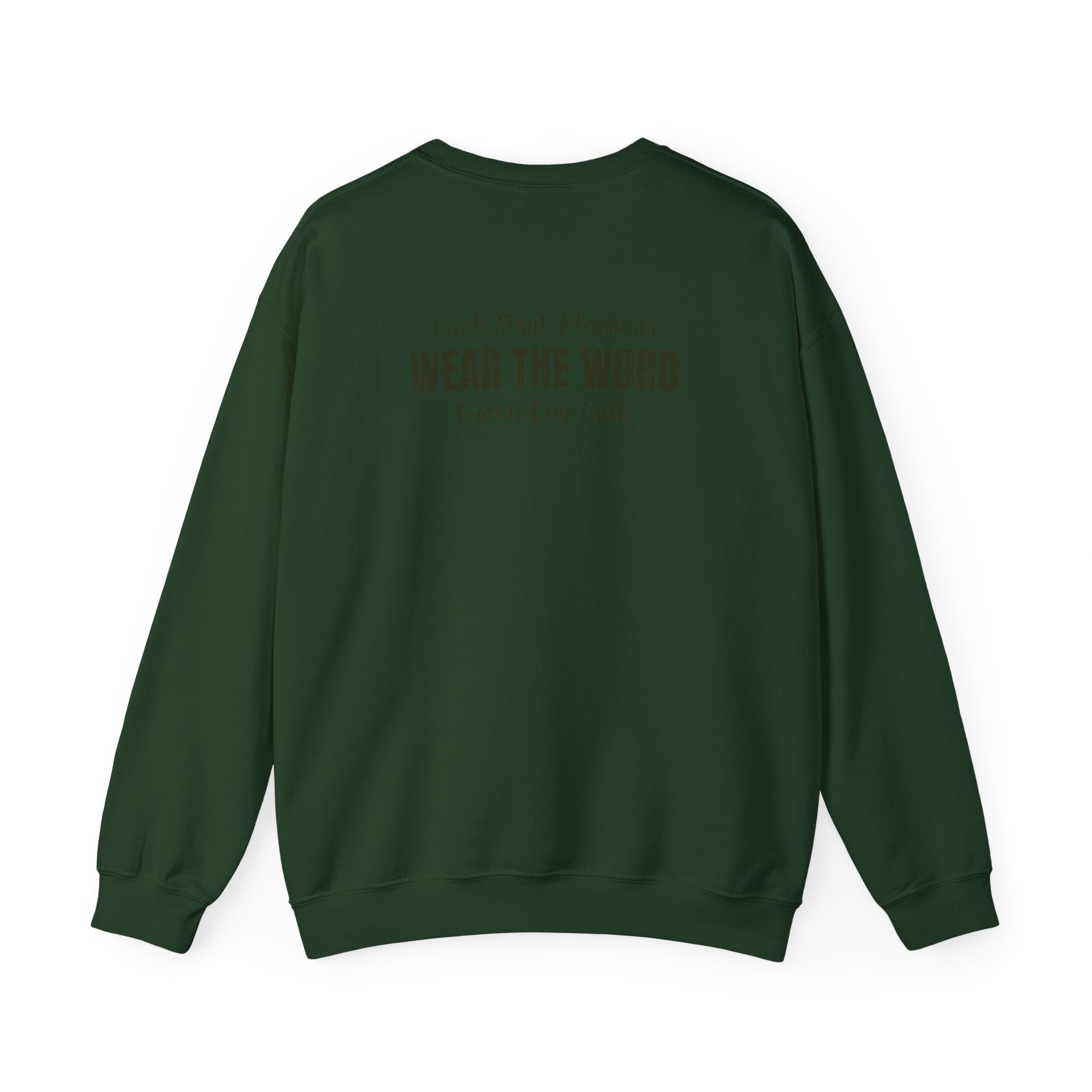 Paws of Hope Sweatshirt – Faith & Rescue Dog Crewneck, 'Wear the Word' Inspirational Pullover