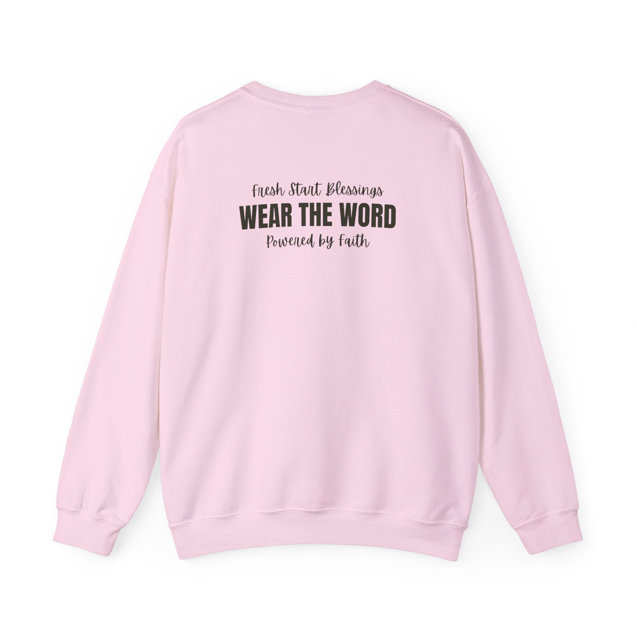 Paws of Hope Sweatshirt – Faith & Rescue Dog Crewneck, 'Wear the Word' Inspirational Pullover
