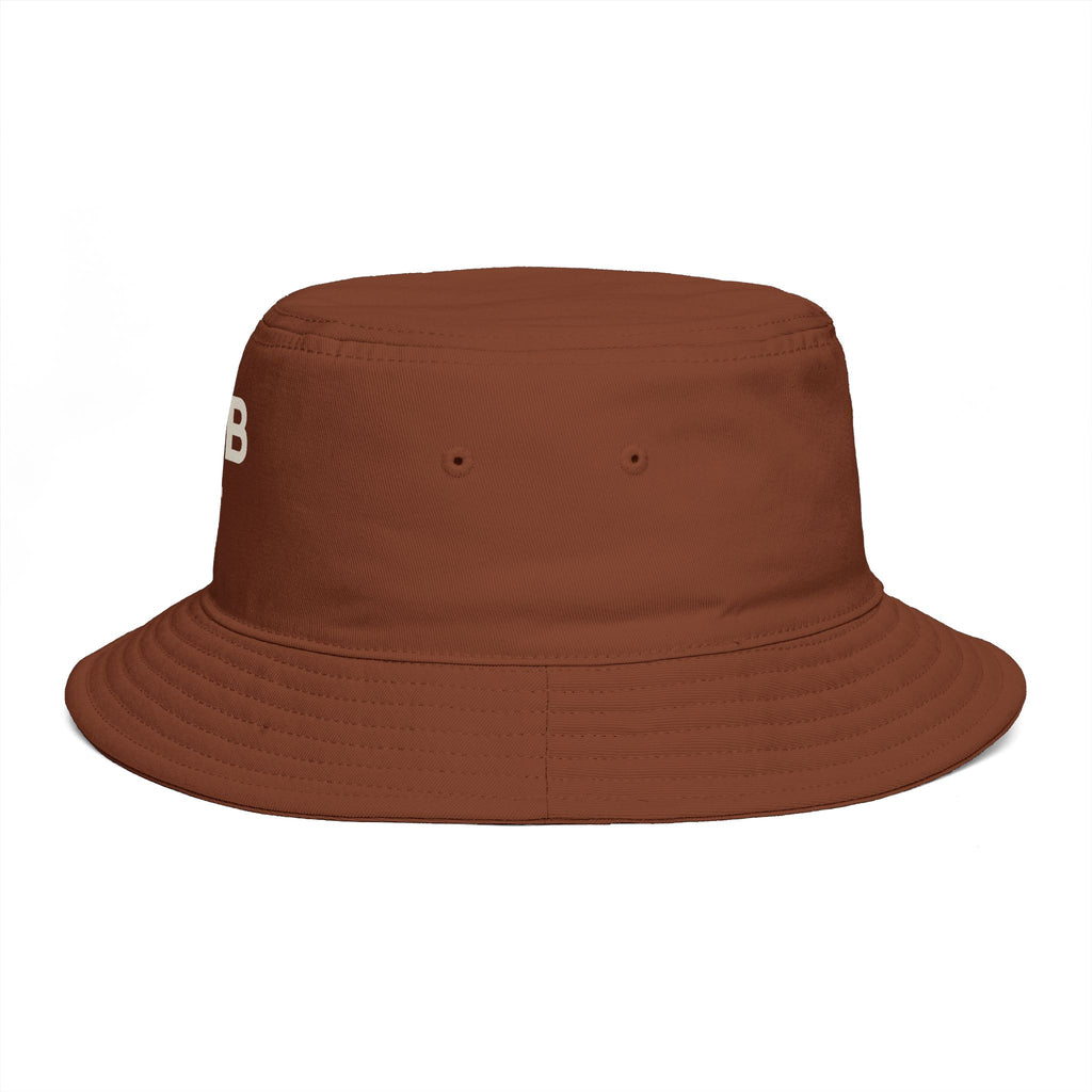 FSB Cross Bucket Hat — Brown Embroidered Faith Logo