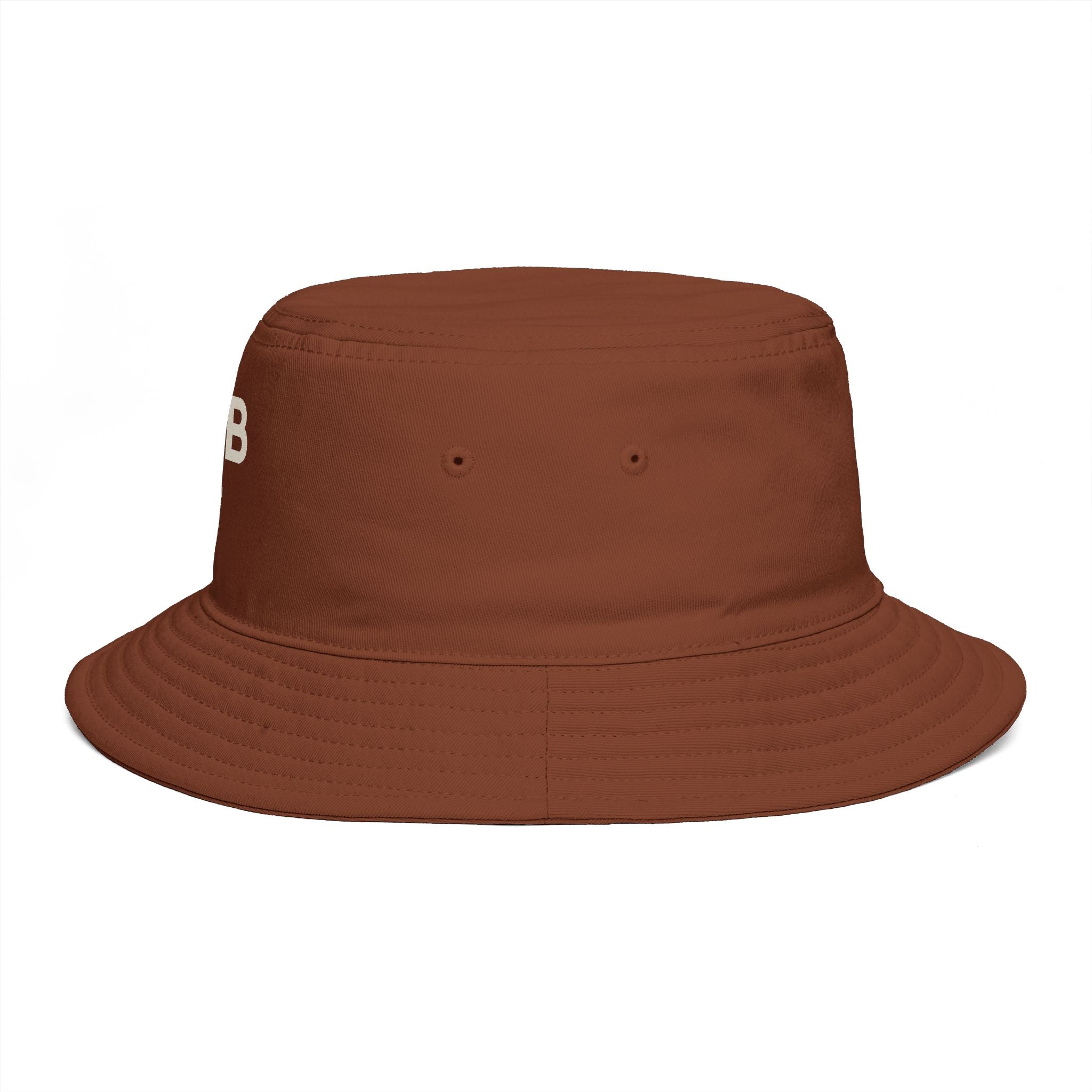 FSB Cross Bucket Hat — Brown Embroidered Faith Logo