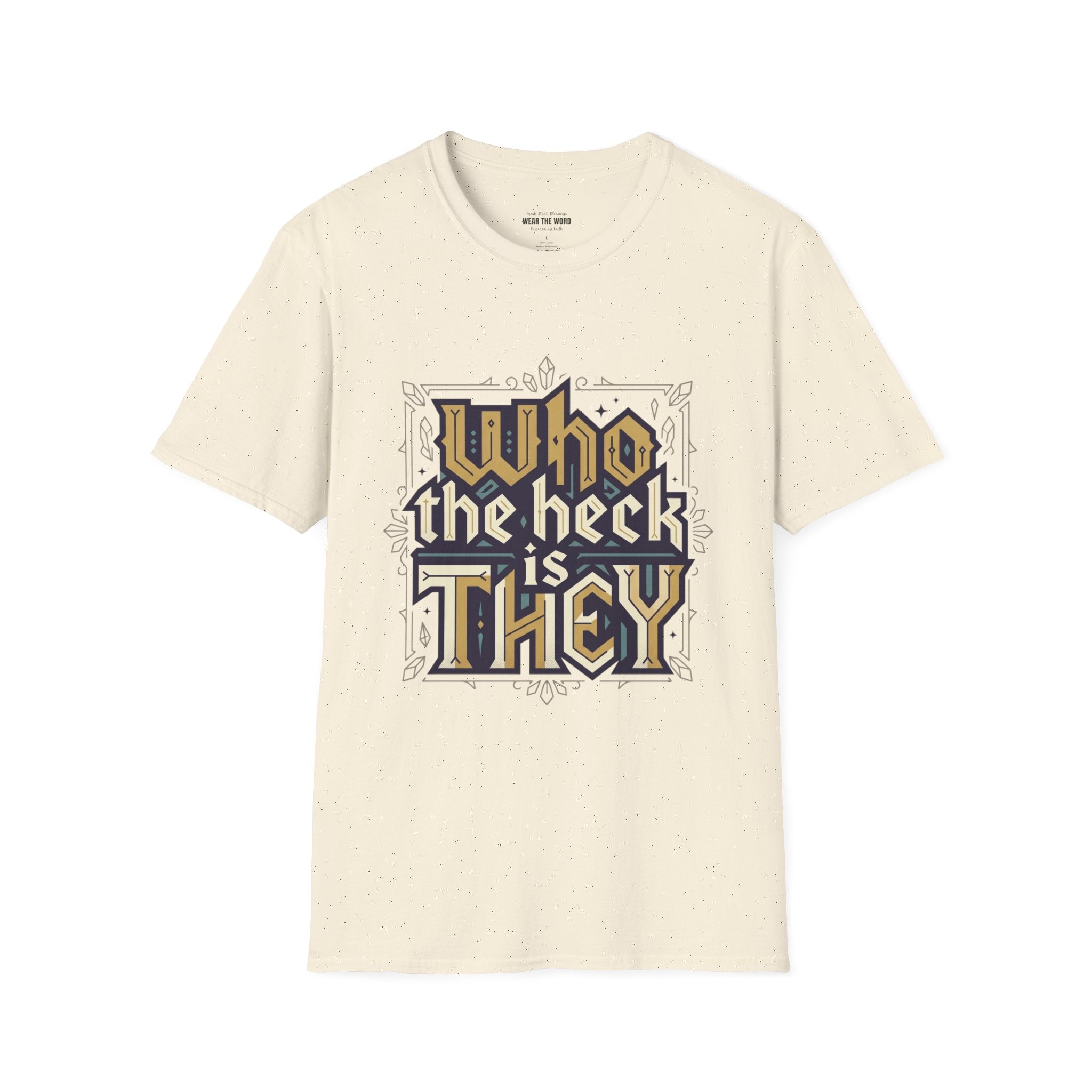 Who the Heck T-Shirt — Funny Vintage Gothic Graphic Tee