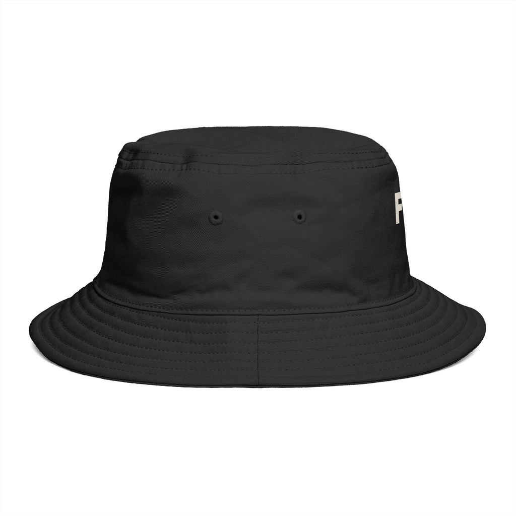FSB Cross Bucket Hat — Brown Embroidered Faith Logo