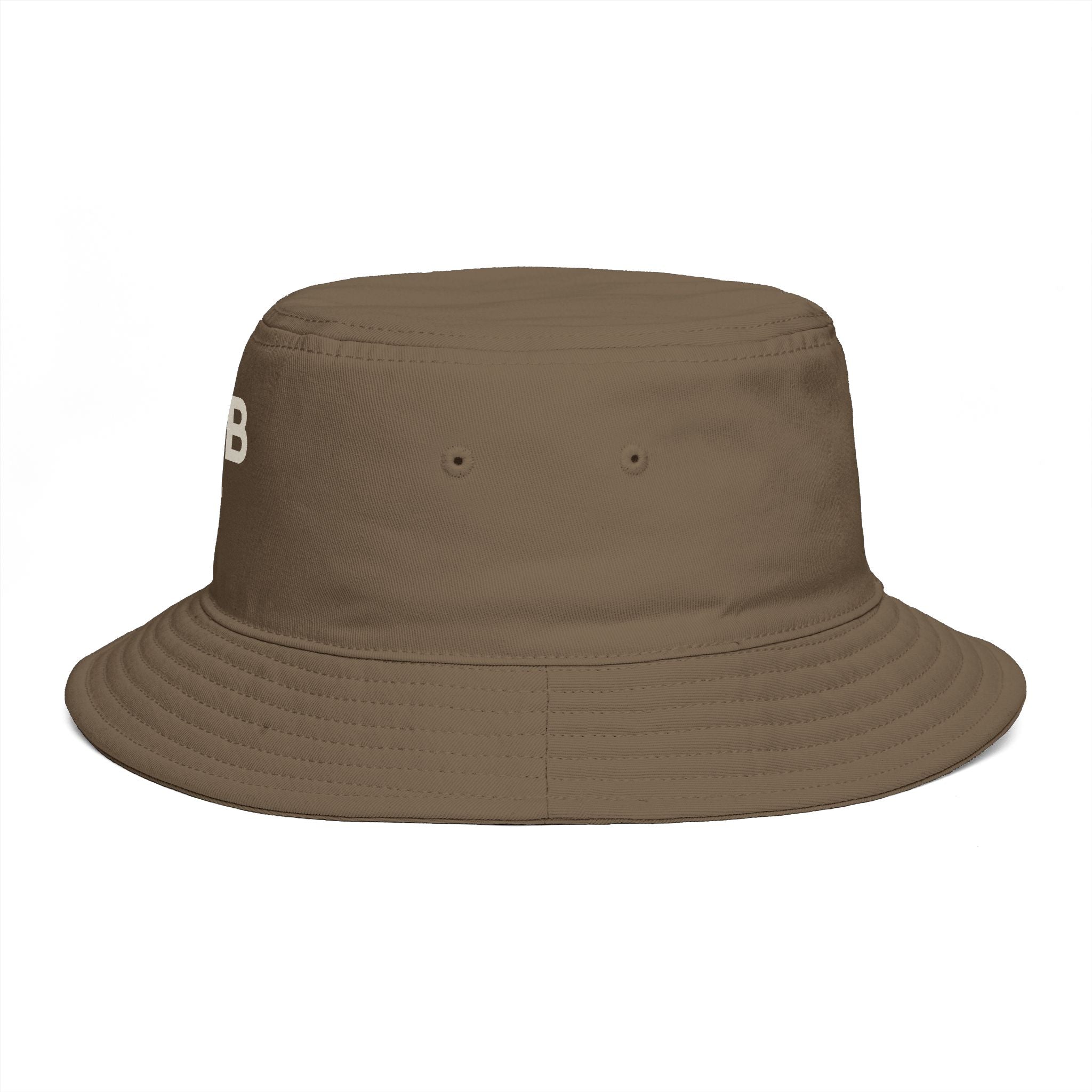 FSB Cross Bucket Hat — Brown Embroidered Faith Logo