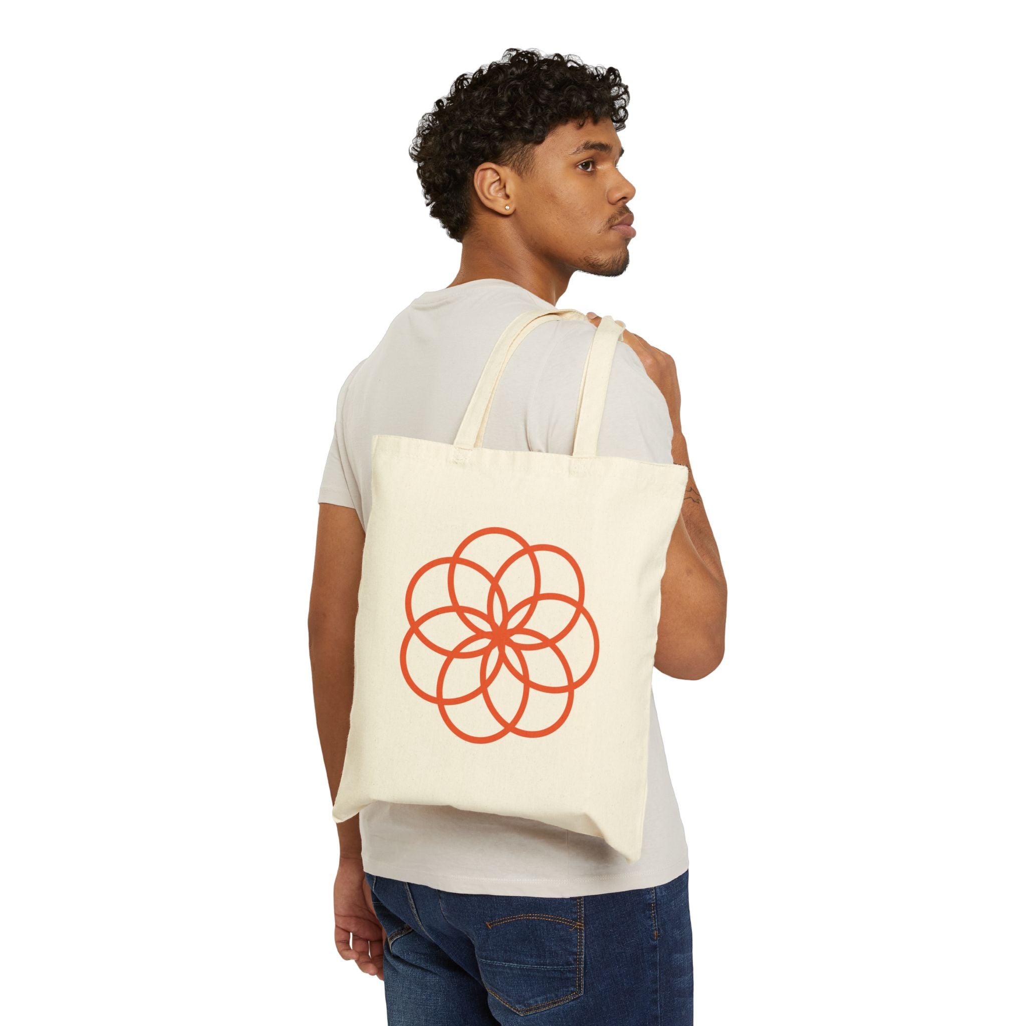 Tote Bag — "Fresh Start Blessings, Where's Pluto?" Dog Portrait Canvas Tote