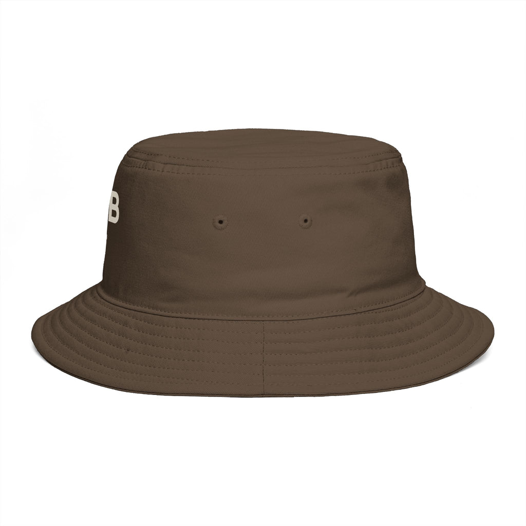 FSB Cross Bucket Hat — Brown Embroidered Faith Logo
