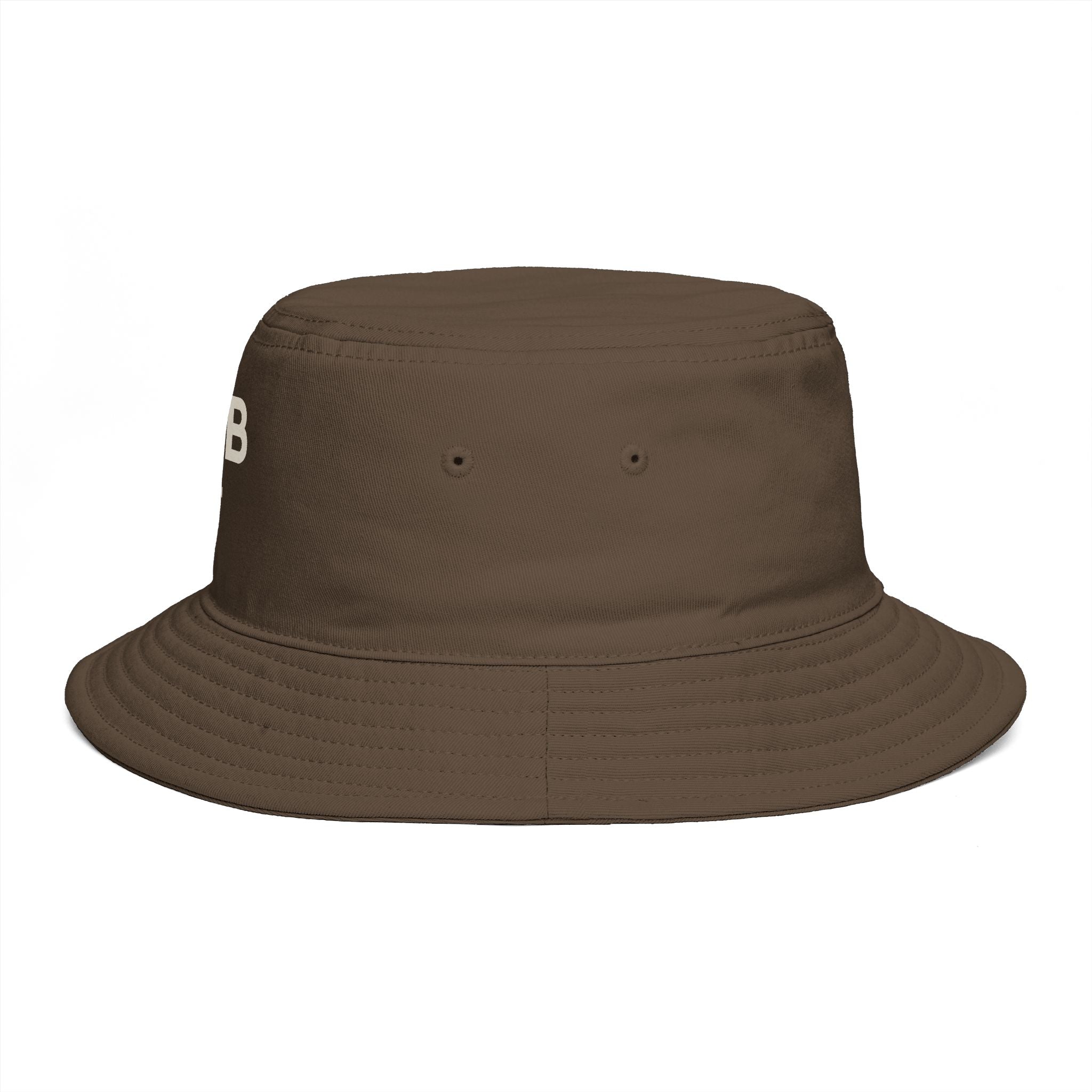 FSB Cross Bucket Hat — Brown Embroidered Faith Logo
