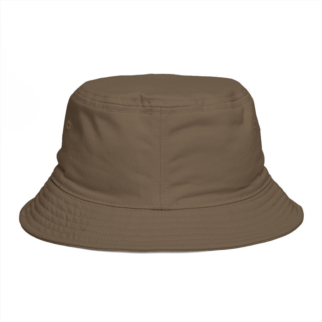 FSB Cross Bucket Hat — Brown Embroidered Faith Logo