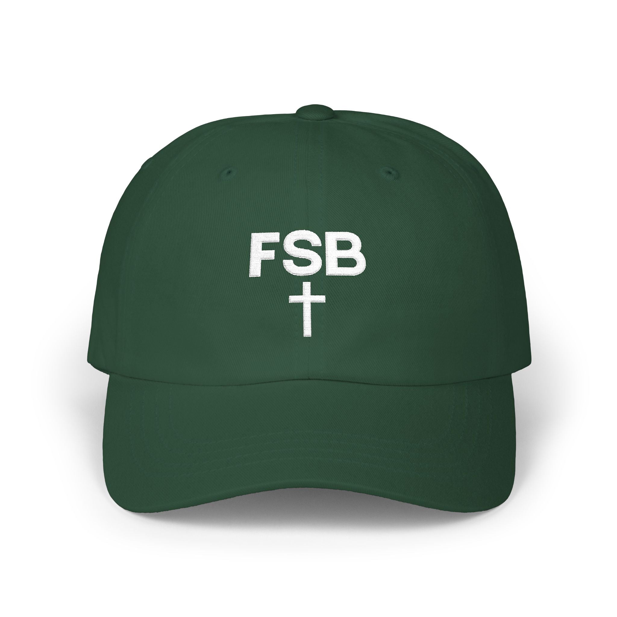 Dad Cap - FSB Cross Embroidered Hat