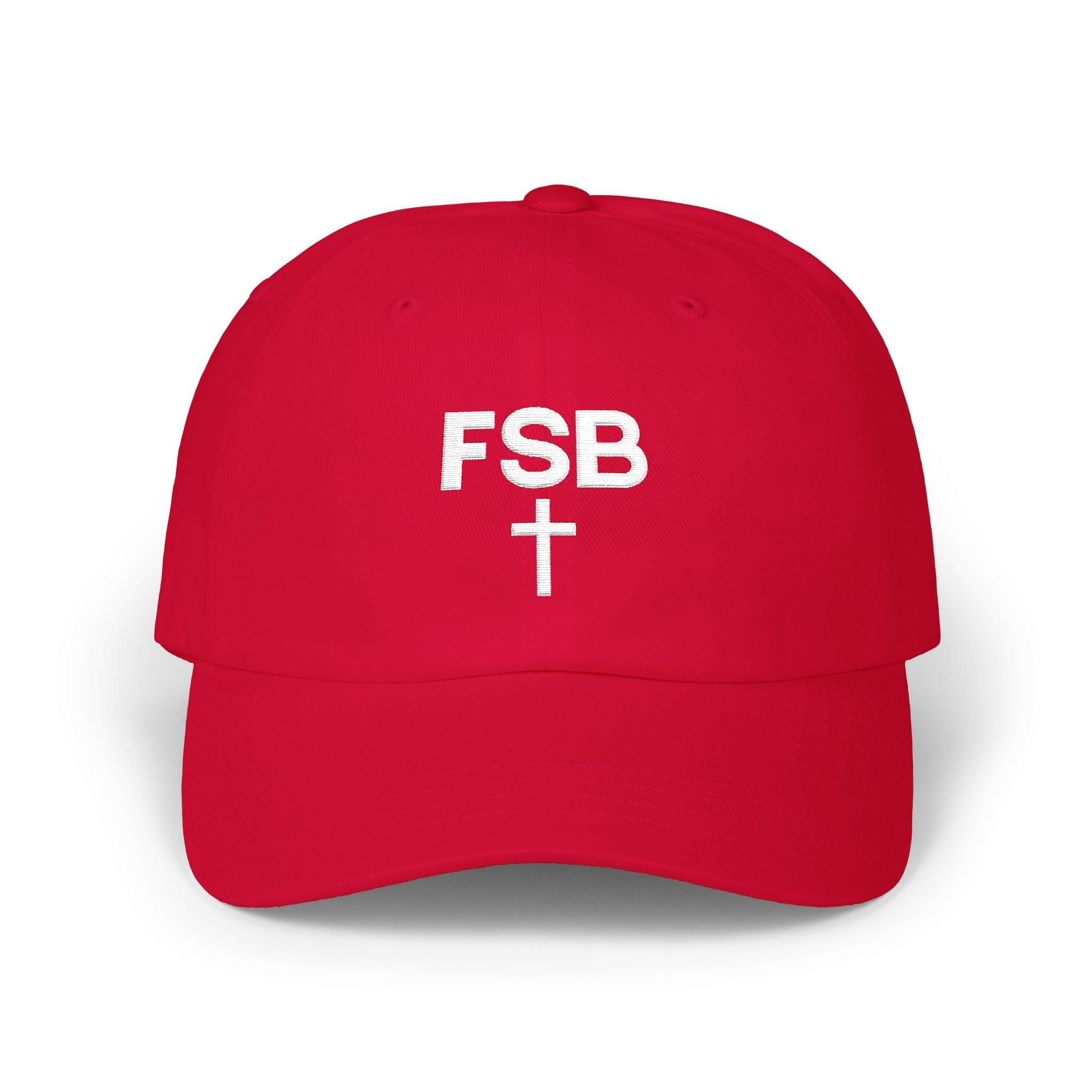 Dad Cap - FSB Cross Embroidered Hat