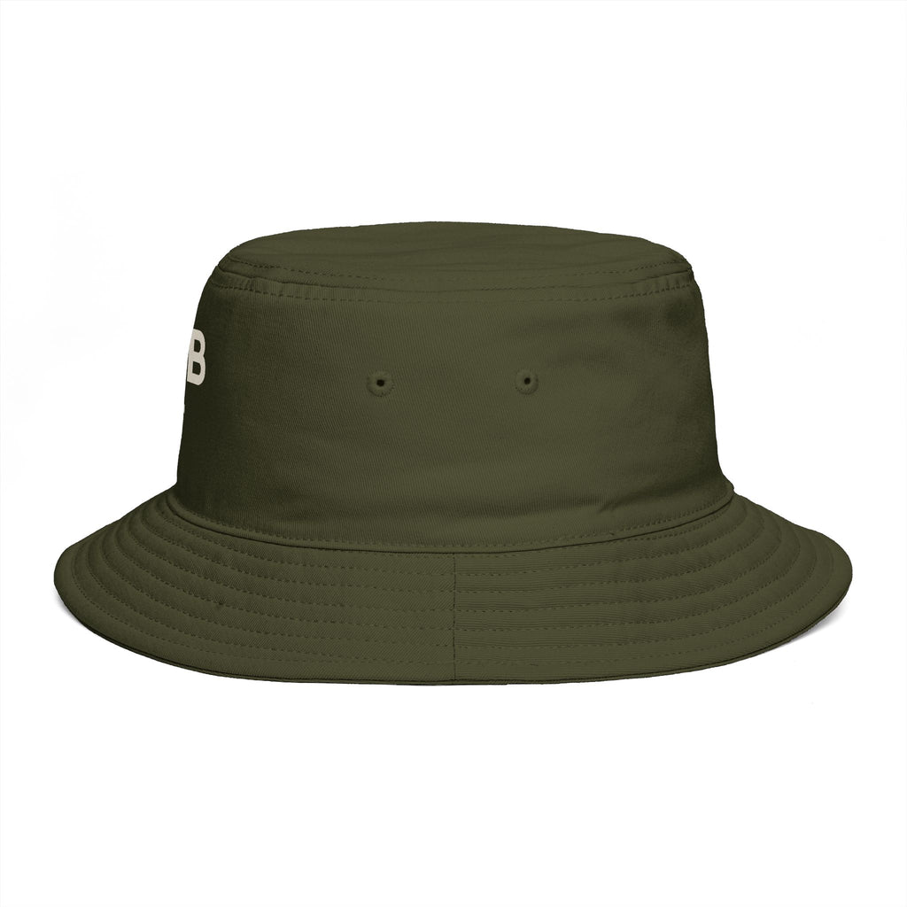 FSB Cross Bucket Hat — Brown Embroidered Faith Logo