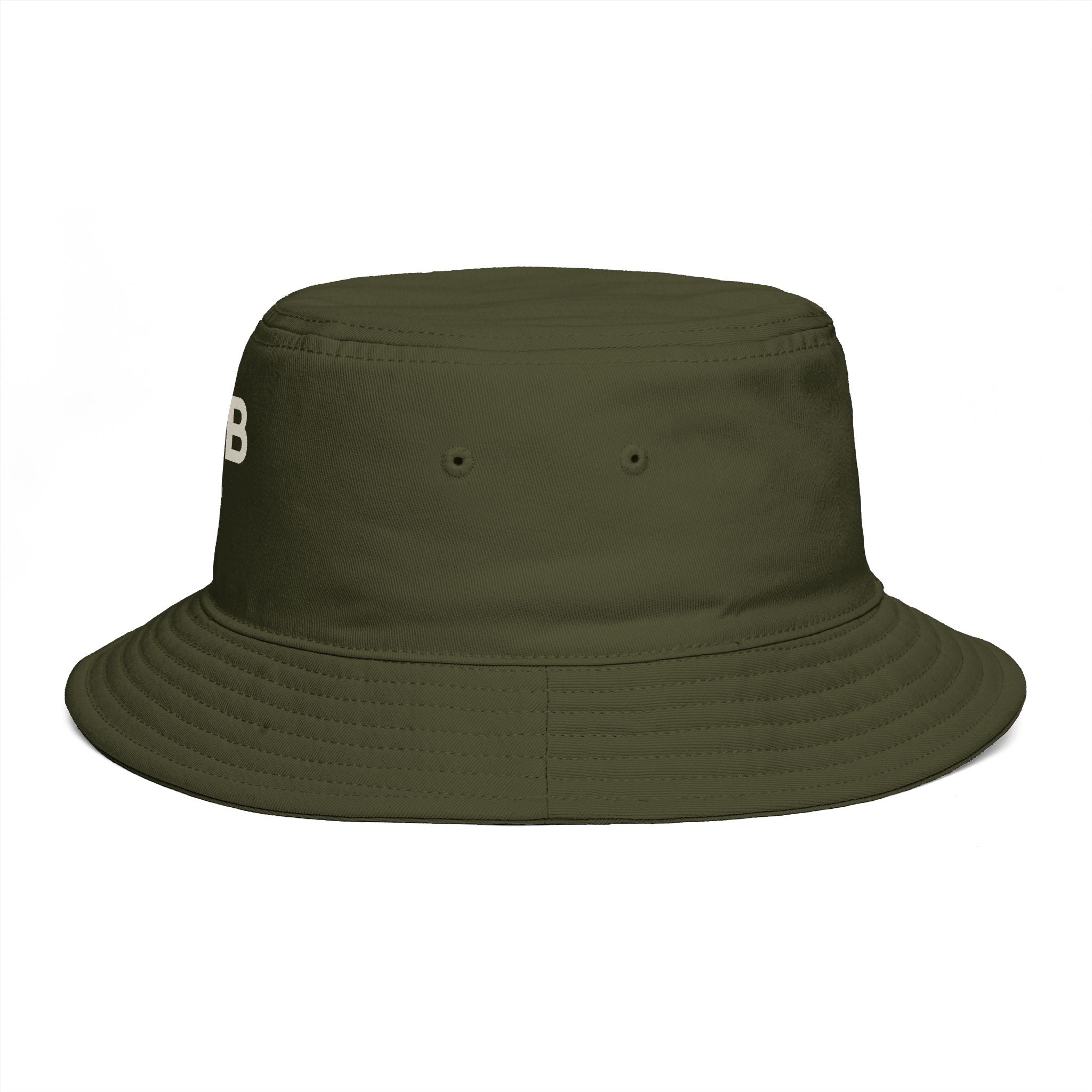 FSB Cross Bucket Hat — Brown Embroidered Faith Logo