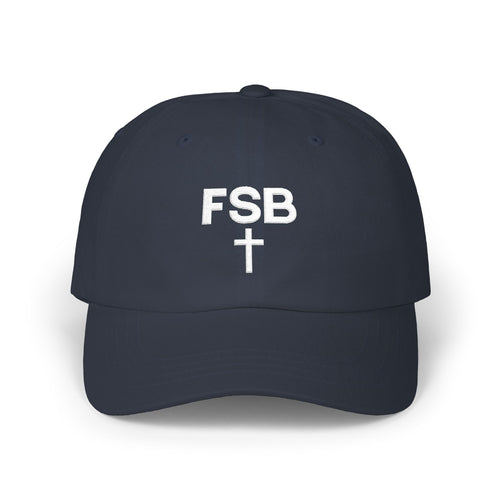 Dad Cap - FSB Cross Embroidered Hat