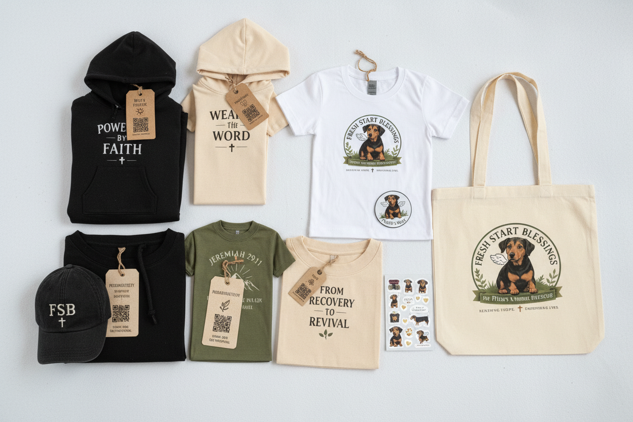 Fresh Start Blessings with Pluto Merch
